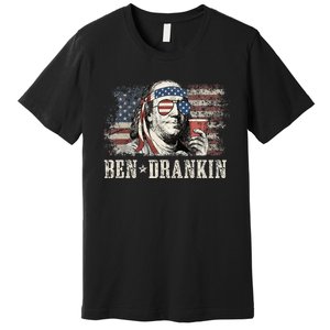 Ben Drankin Beer 4th Of July Premium T-Shirt