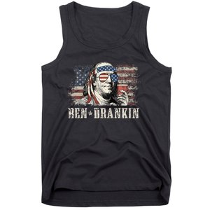 Ben Drankin Beer 4th Of July Tank Top