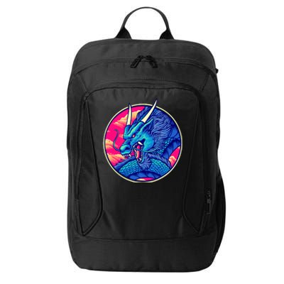 Blue Dragon City Backpack