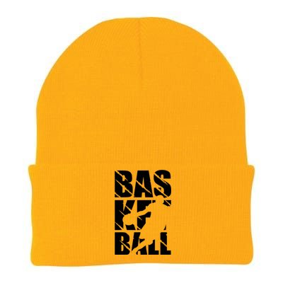 Basketball Design Knit Cap Winter Beanie