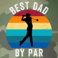 Best Dad By Par For Golf Dad Funny Father’S Day Dad Jokes Golfer Dad Funny Dad Legacy Tie Dye Trucker Hat