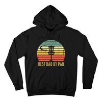 Best Dad By Par Funny Disc Golf Gifts Vintage Fathers Day Hoodie