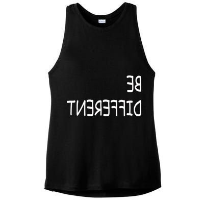 Be Different Ladies PosiCharge Tri-Blend Wicking Tank