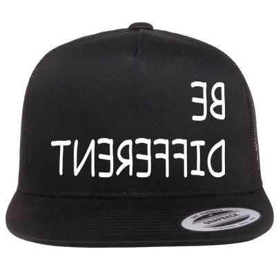 Be Different Flat Bill Trucker Hat