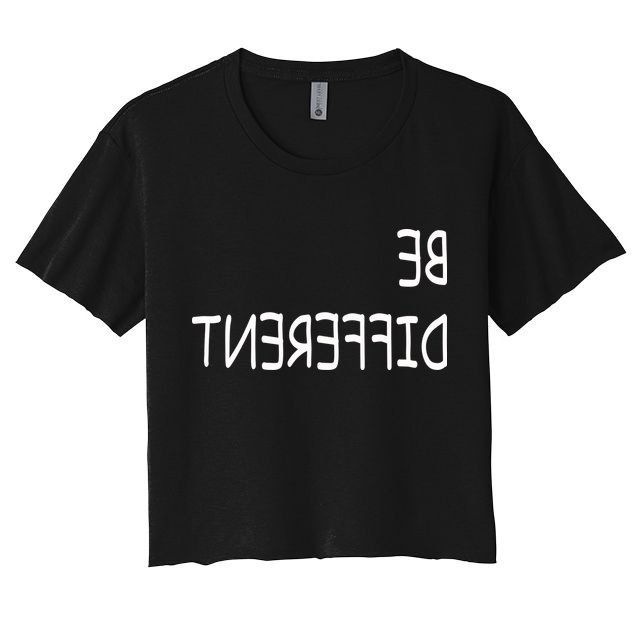 Be Different Women's Crop Top Tee