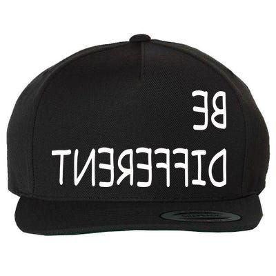 Be Different Wool Snapback Cap
