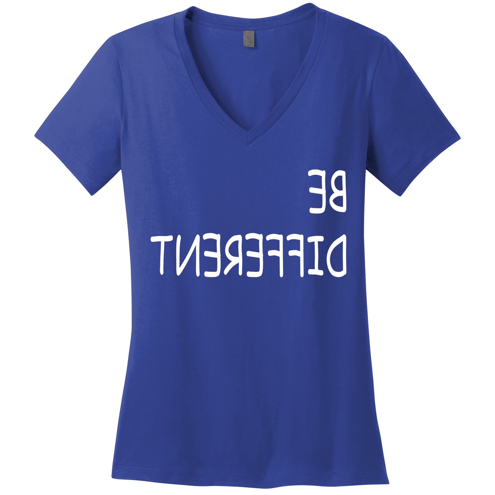 Be Different Women's V-Neck T-Shirt