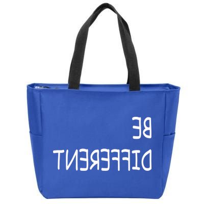 Be Different Zip Tote Bag