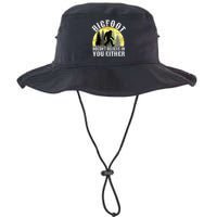 Bigfoot Doesn't Believe In You Either Distressed Legacy Cool Fit Booney Bucket Hat