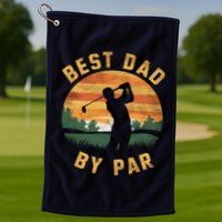 Best Dad By Par For Golf Dad Funny Dad Funny Father’S Day Dad Jokes Golfer Dad Golf Towel