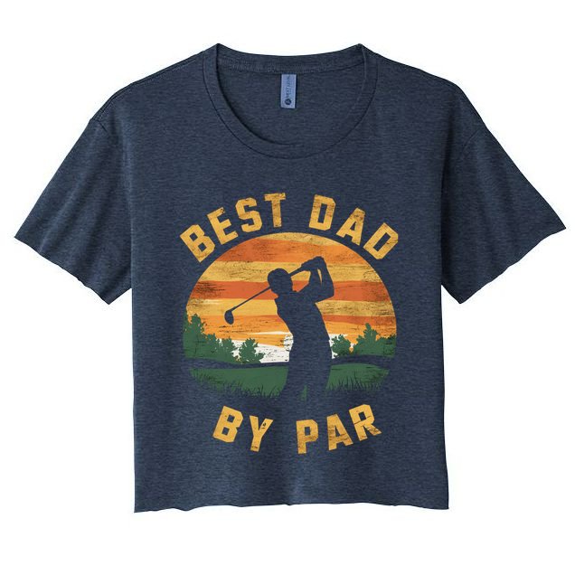 Best Dad By Par For Golf Dad Funny Dad Funny Father’S Day Dad Jokes Golfer Dad Crop Top