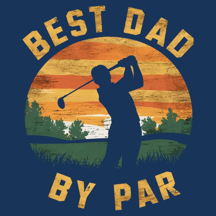 Best Dad By Par For Golf Dad Funny Dad Funny Father’S Day Dad Jokes Golfer Dad Zip Tote Bag