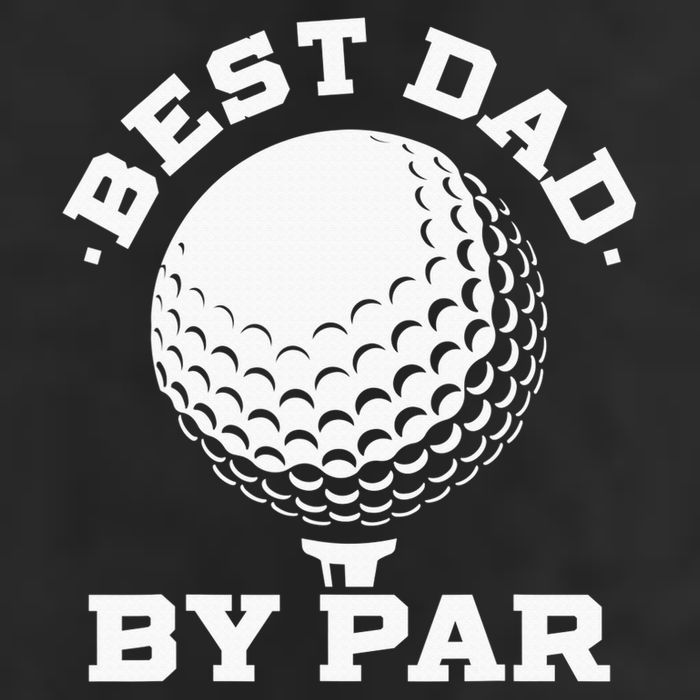 Best Dad By Par Golf Player Golfer Dad Fathers Day Golf Towel