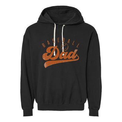 Baseball Dad Garment-Dyed Fleece Hoodie