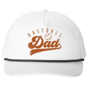 Baseball Dad Snapback Five-Panel Rope Hat