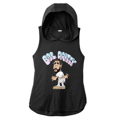 Bbl Drizzy Ladies PosiCharge Tri-Blend Wicking Draft Hoodie Tank