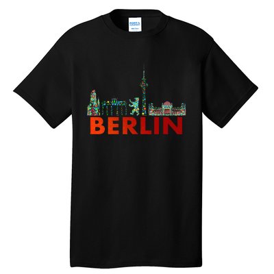 Berlin Design Berlin Bear I Love Berlin Tall T-Shirt