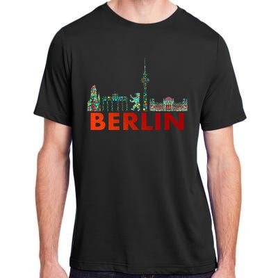 Berlin Design Berlin Bear I Love Berlin Adult ChromaSoft Performance T-Shirt