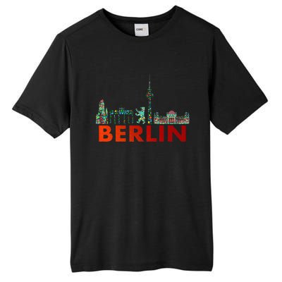 Berlin Design Berlin Bear I Love Berlin Tall Fusion ChromaSoft Performance T-Shirt