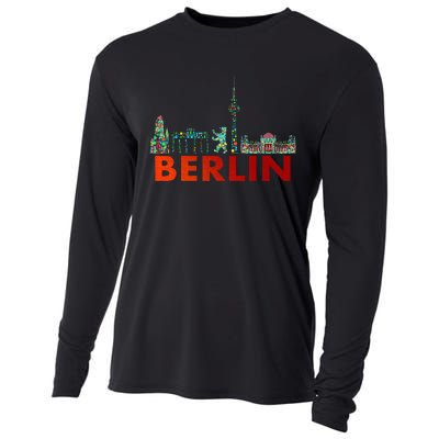 Berlin Design Berlin Bear I Love Berlin Cooling Performance Long Sleeve Crew