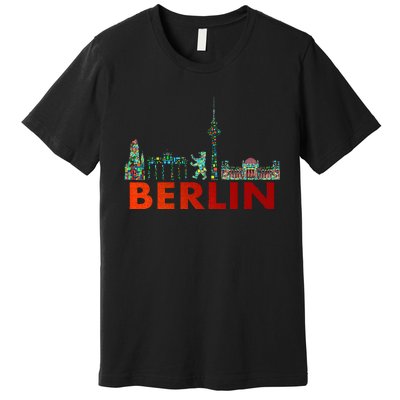 Berlin Design Berlin Bear I Love Berlin Premium T-Shirt