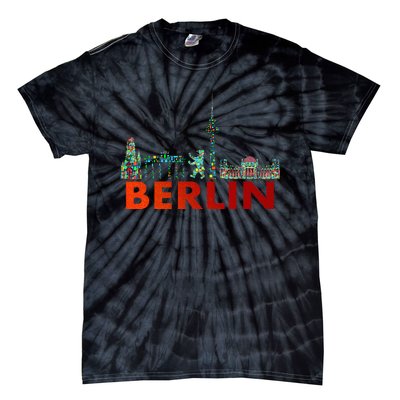 Berlin Design Berlin Bear I Love Berlin Tie-Dye T-Shirt