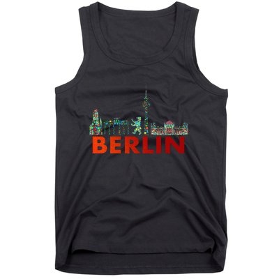 Berlin Design Berlin Bear I Love Berlin Tank Top