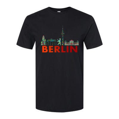 Berlin Design Berlin Bear I Love Berlin Softstyle® CVC T-Shirt