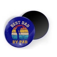 Best Dad By Par Gift For Golfer Daddy Father's Day Gift Magnet