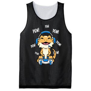 Bearded Dragon Mesh Reversible Basketball Jersey Tank