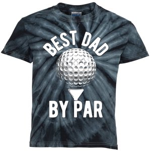 Best Dad By Par Kids Tie-Dye T-Shirt