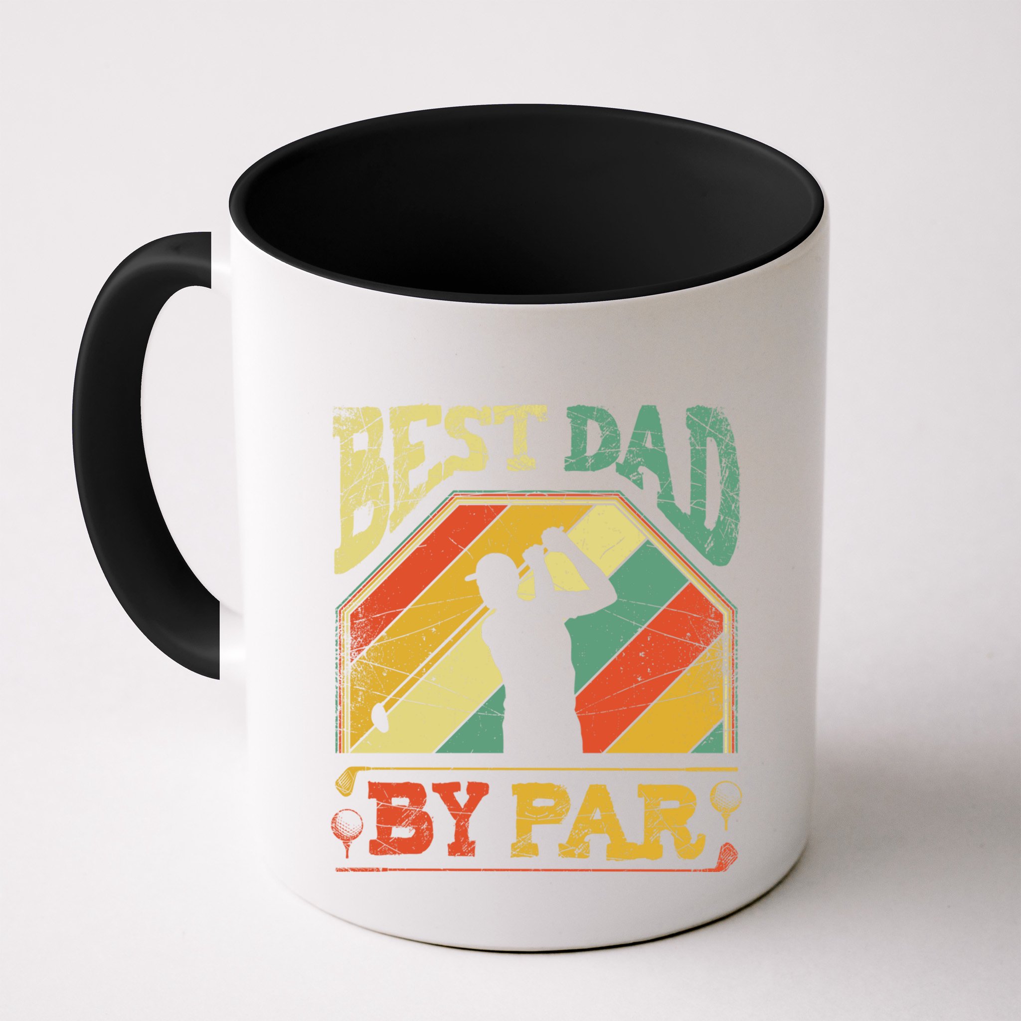 Best Dad By Par Father Appreciation Golf Lover FatherS Day Cool Gift Mug
