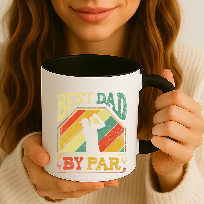 Best Dad By Par Father Appreciation Golf Lover FatherS Day Cool Gift Mug