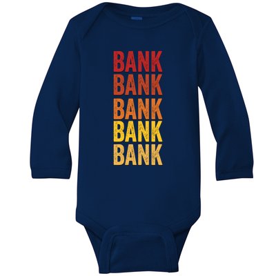 Bank Definition Bank Great Gift Baby Long Sleeve Bodysuit