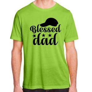 Blessed Dad Adult ChromaSoft Performance T-Shirt