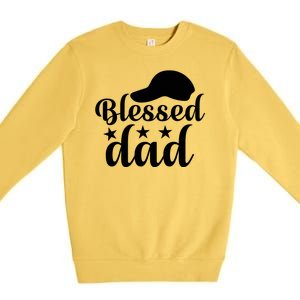 Blessed Dad Premium Crewneck Sweatshirt