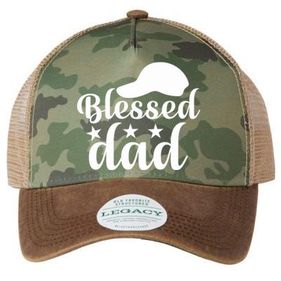 Blessed Dad Legacy Tie Dye Trucker Hat