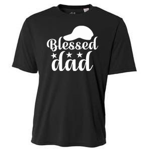 Blessed Dad Cooling Performance Crew T-Shirt