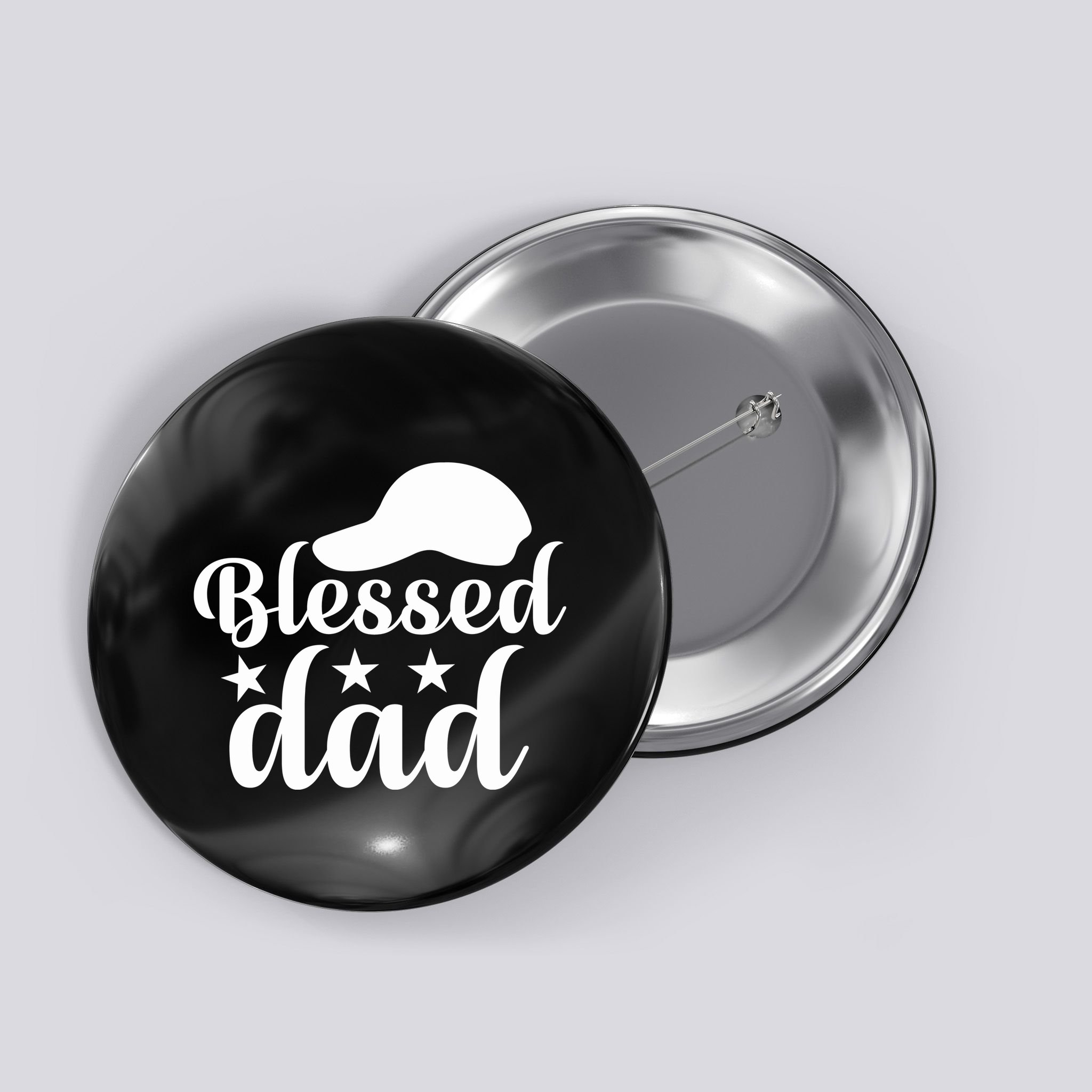 Blessed Dad Button
