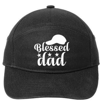 Blessed Dad 7-Panel Snapback Hat