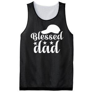 Blessed Dad Mesh Reversible Basketball Jersey Tank