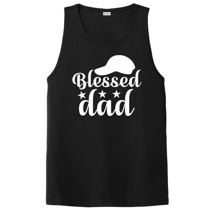 Blessed Dad PosiCharge Competitor Tank