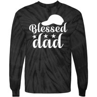 Blessed Dad Tie-Dye Long Sleeve Shirt