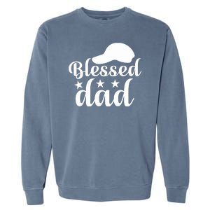 Blessed Dad Garment-Dyed Sweatshirt