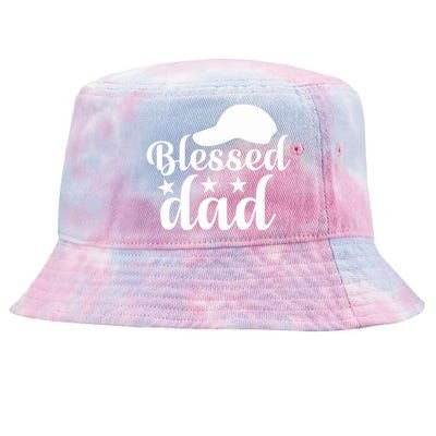 Blessed Dad Tie-Dyed Bucket Hat