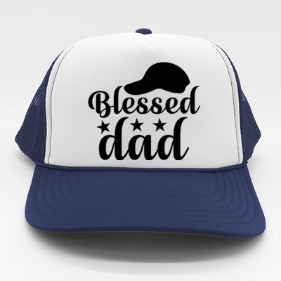 Blessed Dad Trucker Hat