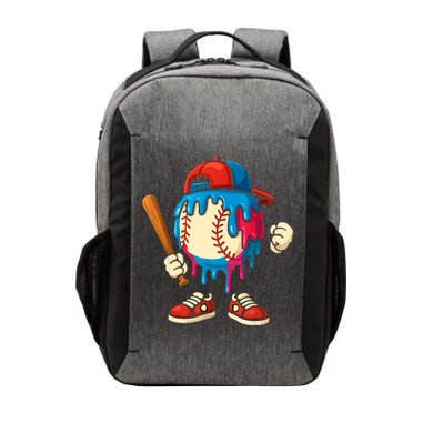 Baseball Drip Boy Ice Cream Drip Sport Game Day  Vector Backpack