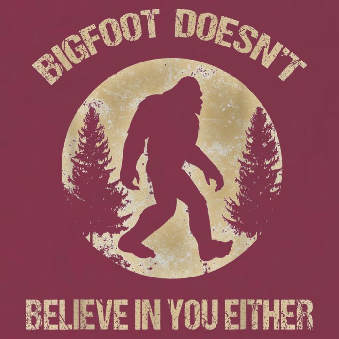 Bigfoot Doesnt Believe In You Either T Bigfoot Is Real 16oz Travel Tumbler