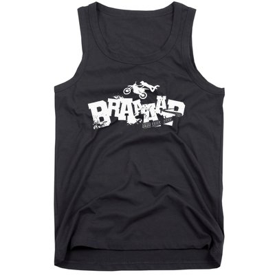 Braaap Dirt Biking Boy Dirt Bike Tank Top