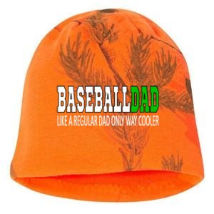 Baseball Dad Baseballdad Like A Regular Dad But Cooler Gift Kati - Camo Knit Beanie